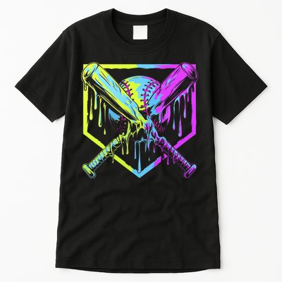 Baseball Drip For Bo.y.s Ice Cream Drip Yout.h Boy.s Baseball Tall T-Shirt