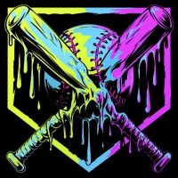 Baseball Drip For Bo.y.s Ice Cream Drip Yout.h Boy.s Baseball Drawstring Bag