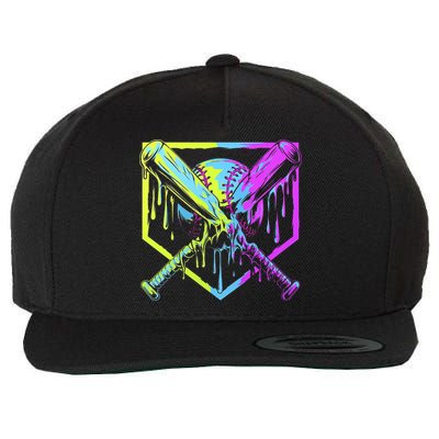 Baseball Drip For Bo.y.s Ice Cream Drip Yout.h Boy.s Baseball Wool Snapback Cap
