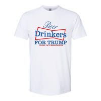 Beer Drinkers For Trump King Of Presidents Softstyle CVC T-Shirt