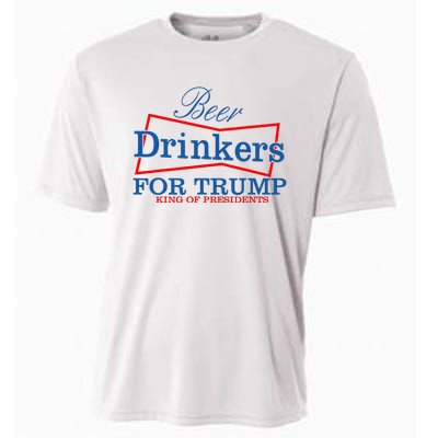 Beer Drinkers For Trump King Of Presidents Cooling Performance Crew T-Shirt