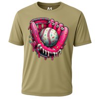 Baseball Drip For Ice Cream Drip Baseball Cooling Performance Crew T-Shirt