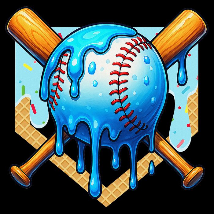 Baseball Drip For Ice Cream Drip Baseball Impact Tech Backpack