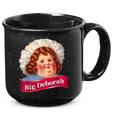 Big Deborah Features The Notsolittle Deborah 15oz Campfire Ceramic Mug