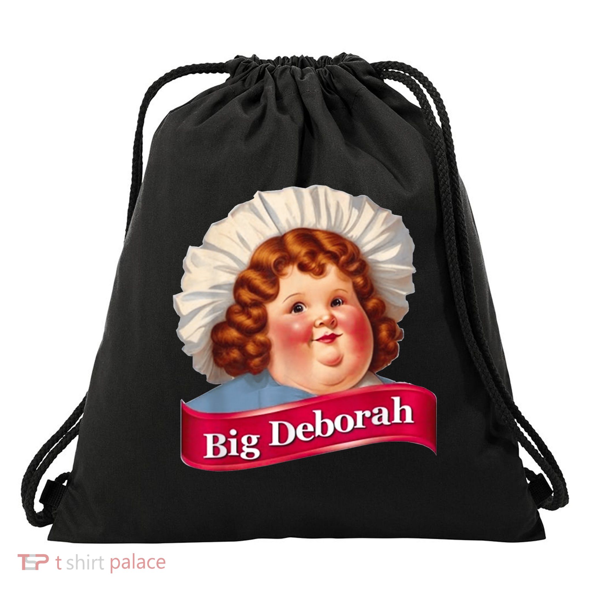 Big Deborah Features The Notsolittle Deborah Drawstring Bag