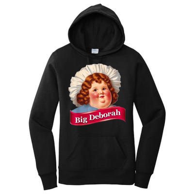 Big Deborah Features The Notsolittle Deborah Women's Pullover Hoodie