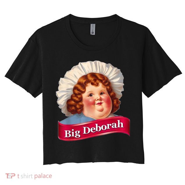 Big Deborah Features The Notsolittle Deborah Crop Top