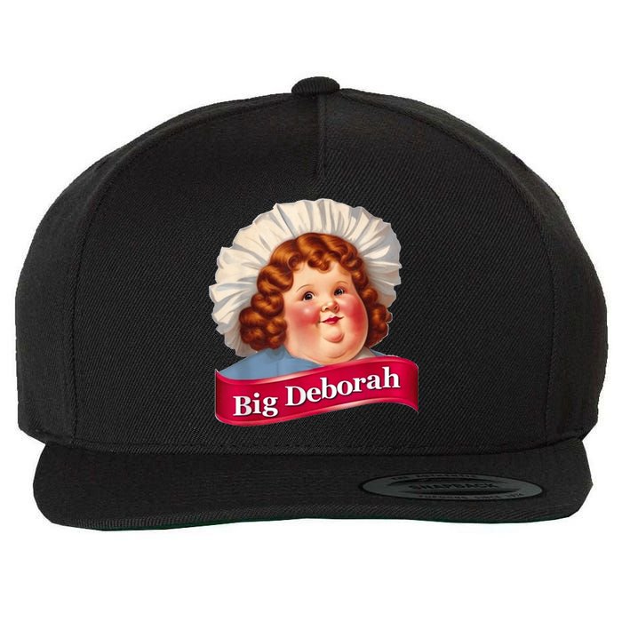 Big Deborah Features The Notsolittle Deborah Wool Snapback Cap
