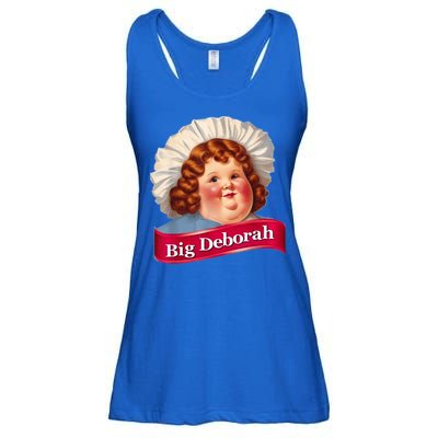 Big Deborah Features The Notsolittle Deborah Ladies Essential Flowy Tank