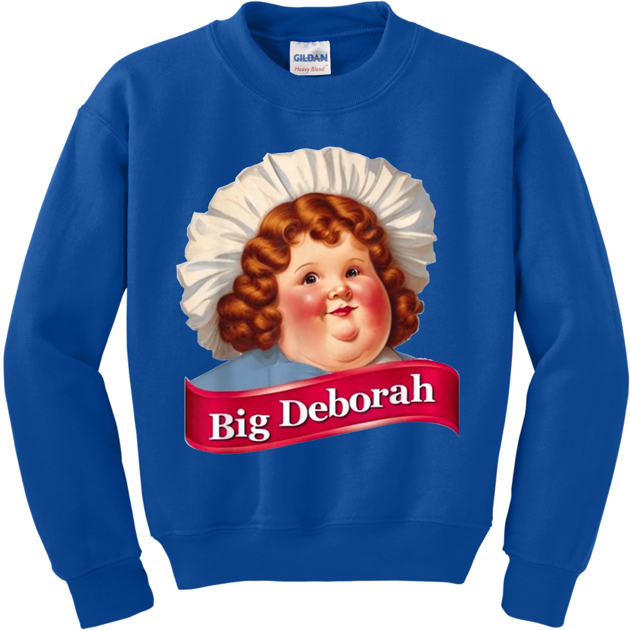 Big Deborah Features The Notsolittle Deborah Kids Sweatshirt