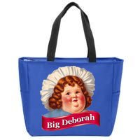 Big Deborah Features The Notsolittle Deborah Zip Tote Bag
