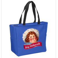Big Deborah Features The Notsolittle Deborah Zip Tote Bag
