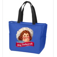 Big Deborah Features The Notsolittle Deborah Zip Tote Bag