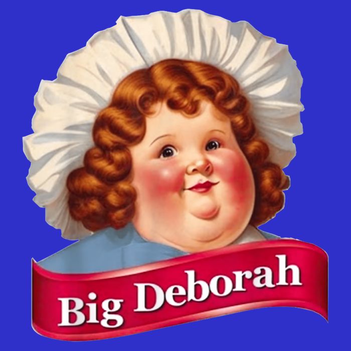 Big Deborah Features The Notsolittle Deborah Zip Tote Bag