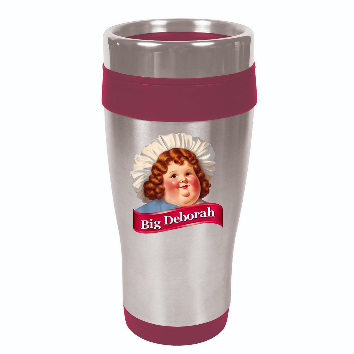 Big Deborah Features The Notsolittle Deborah 16oz Travel Tumbler