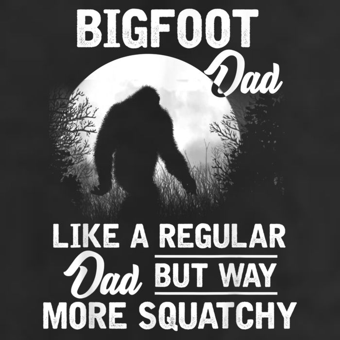 Bigfoot Dad Funny Sasquatch Bigfoot Fathers Day 11oz C Handle Ceramic Mug