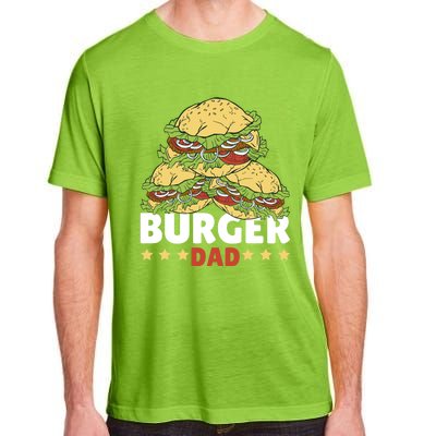 Burger Dad For Fast Food For Father's Day Gift Adult ChromaSoft Performance T-Shirt