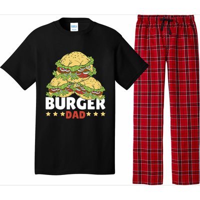 Burger Dad For Fast Food For Father's Day Gift Pajama Set