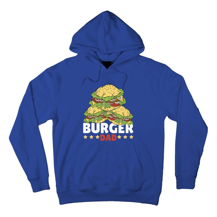 Burger Dad For Fast Food For Father's Day Gift Hoodie