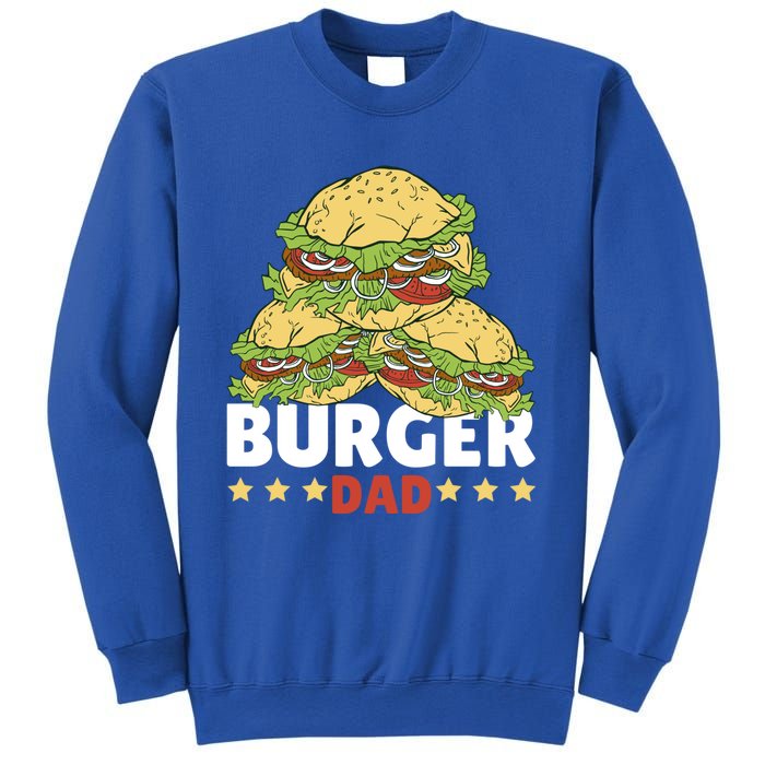 Burger Dad For Fast Food For Father's Day Gift Sweatshirt