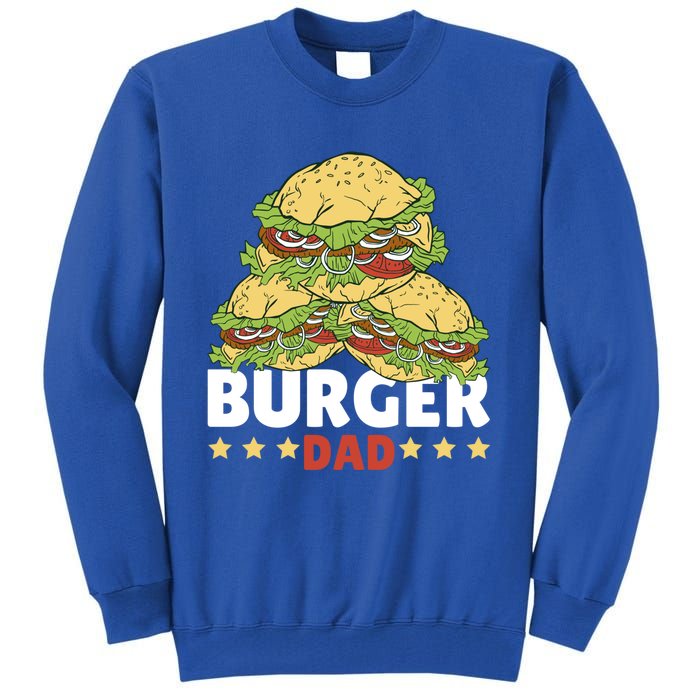 Burger Dad For Fast Food For Father's Day Gift Tall Sweatshirt