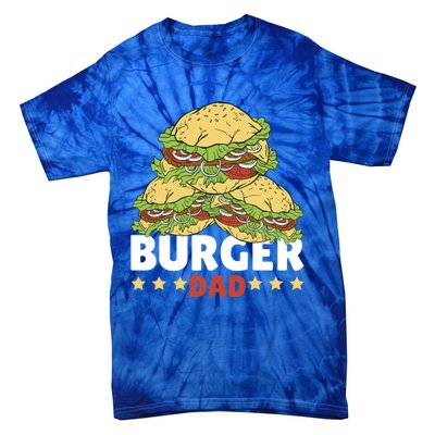 Burger Dad For Fast Food For Father's Day Gift Tie-Dye T-Shirt