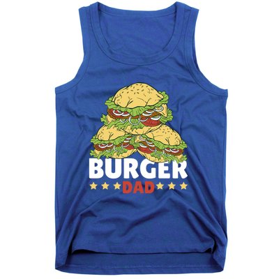 Burger Dad For Fast Food For Father's Day Gift Tank Top