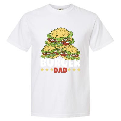 Burger Dad For Fast Food For Father's Day Gift Garment-Dyed Heavyweight T-Shirt