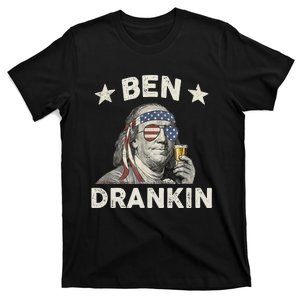 Ben Drankin Funny 4th Of July T-Shirt