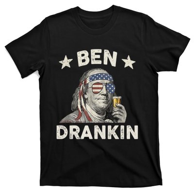 Ben Drankin Funny 4th Of July T-Shirt