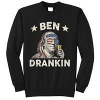 Ben Drankin Funny 4th Of July Tall Sweatshirt