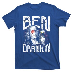 Ben Drankin Funny 4th Of July President Graphic Gift T-Shirt