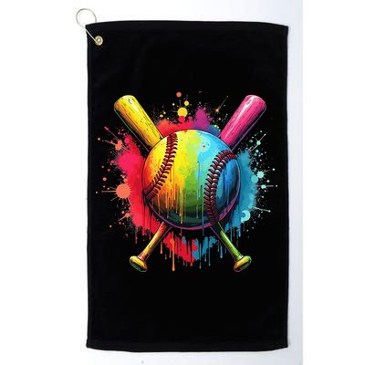 Baseball Drip For Home Plate Ice Color Drip Sport Golf Towel