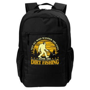 Bigfoot Dirt Fishing Metal Detecting Funny Metal Detecto Daily Commute Backpack