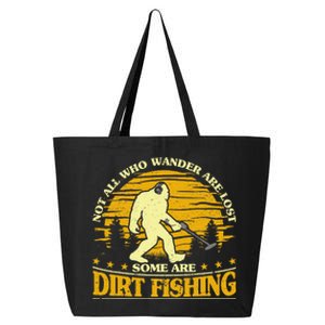 Bigfoot Dirt Fishing Metal Detecting Funny Metal Detecto 25L Jumbo Tote