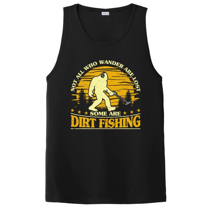 Bigfoot Dirt Fishing Metal Detecting Funny Metal Detecto PosiCharge Competitor Tank