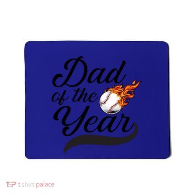 Baseball Dad FatherS Day Dad Of The Year Gift Mousepad