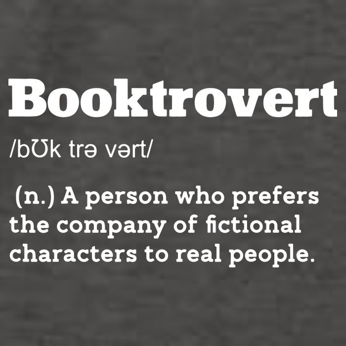 BookTrovert Definition Funny Reading Book Lover Vector Backpack