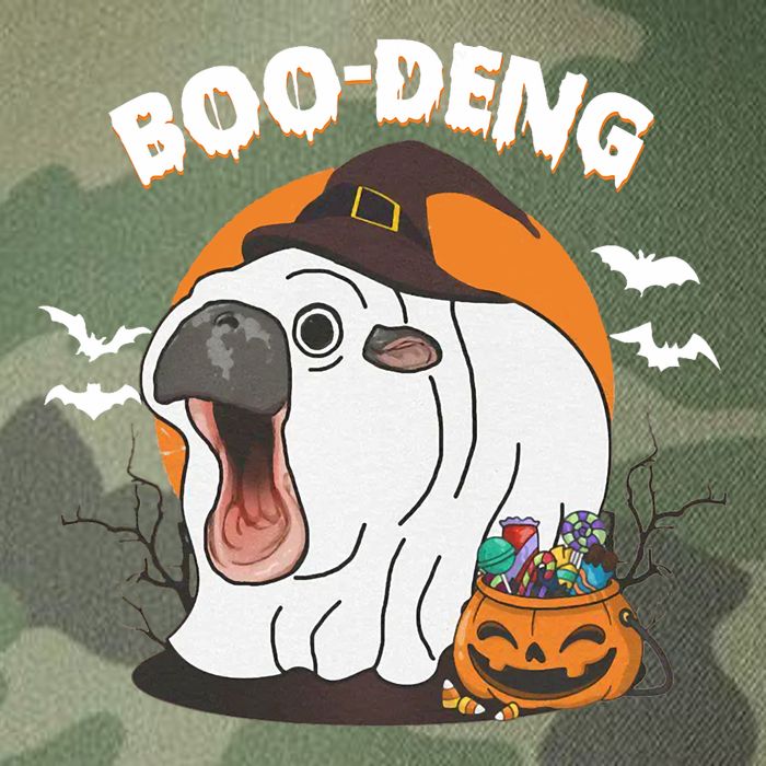 Boo Deng Funny Moo Deng Hallowee Legacy Tie Dye Trucker Hat