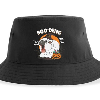 Boo Deng Funny Moo Deng Hallowee Sustainable Bucket Hat