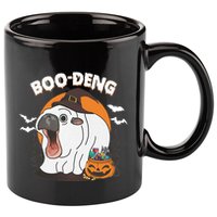 Boo Deng Funny Moo Deng Hallowee 11oz C Handle Ceramic Mug