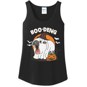 Boo Deng Funny Moo Deng Hallowee Ladies Essential Tank