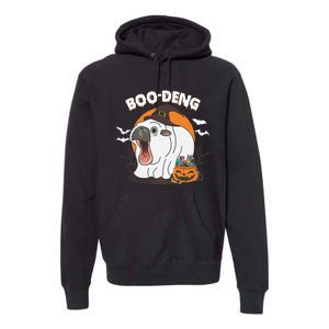 Boo Deng Funny Moo Deng Hallowee Premium Hoodie