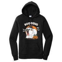 Boo Deng Funny Moo Deng Hallowee Women's Pullover Hoodie