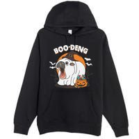 Boo Deng Funny Moo Deng Hallowee Premium Pullover Hoodie