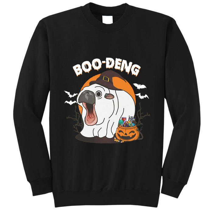 Boo Deng Funny Moo Deng Hallowee Tall Sweatshirt