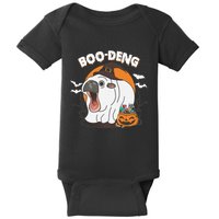 Boo Deng Funny Moo Deng Hallowee Baby Bodysuit