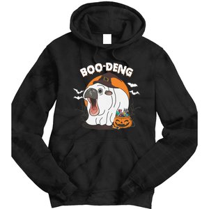 Boo Deng Funny Moo Deng Hallowee Tie Dye Hoodie