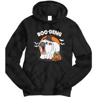 Boo Deng Funny Moo Deng Hallowee Tie Dye Hoodie