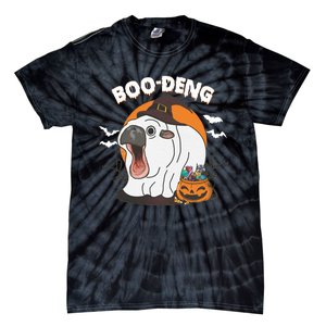 Boo Deng Funny Moo Deng Hallowee Tie-Dye T-Shirt